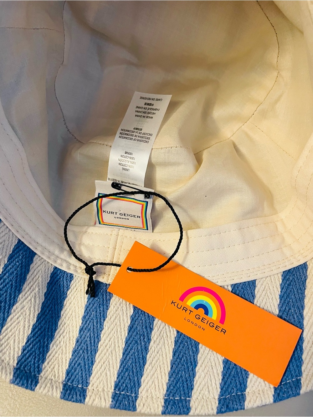 KURT GEIGER LONDON SOUTHBANK BUCKET HAT - Picture 7 of 10